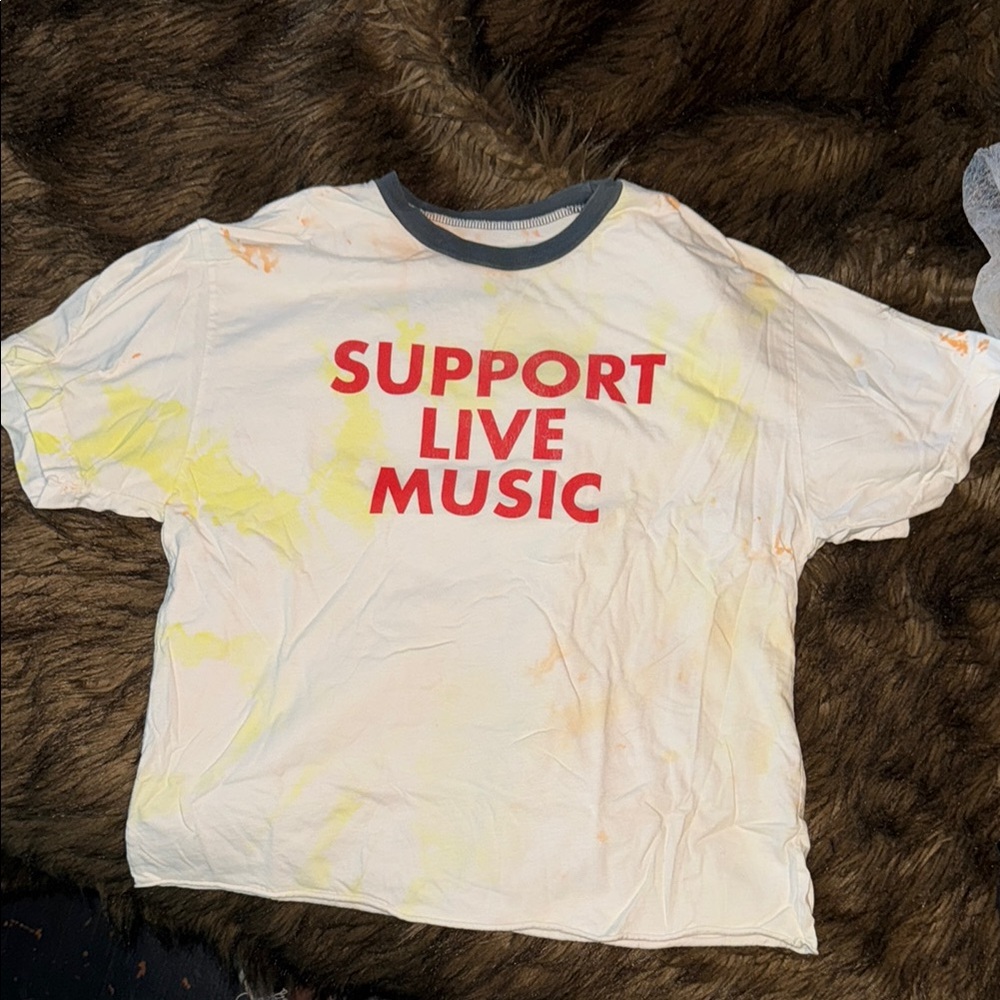 Support Live Music shirt